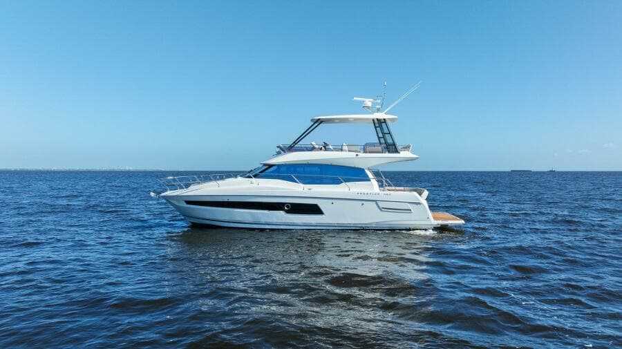 2022 Prestige 460 Flybridge - Brace Yourself Too -Profile