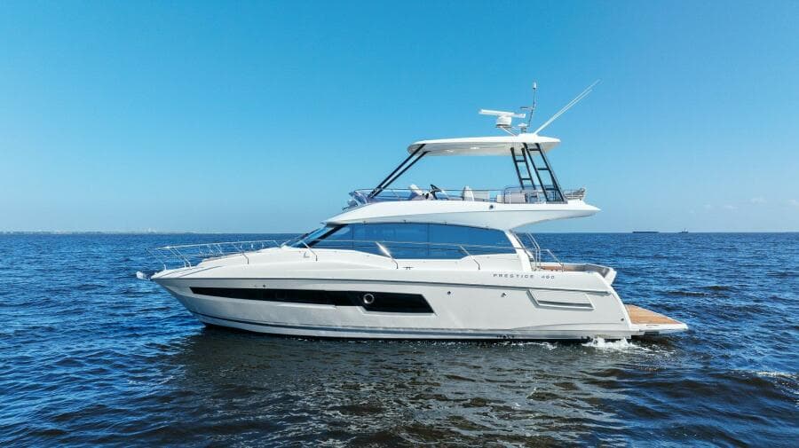 2022 Prestige 460 Flybridge - Brace Yourself Too -Profile
