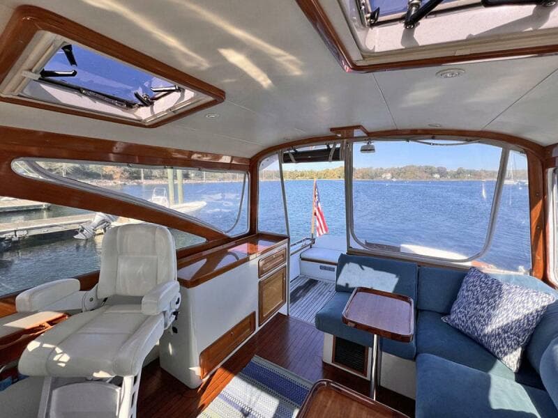 Bridge Deck Looking Aft