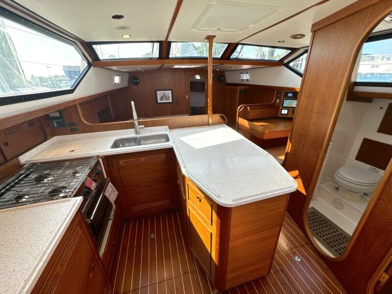 1999 Bowman 48 Aft Cockpit