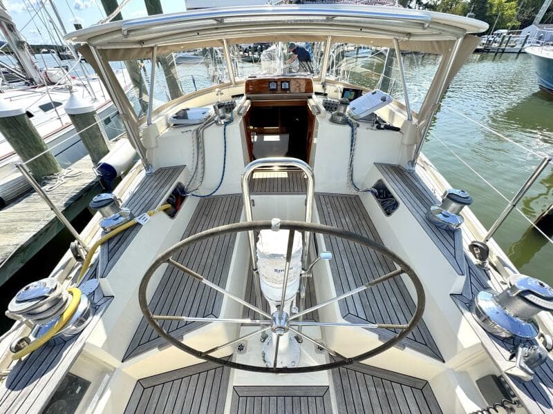 1999 Bowman 48 Aft Cockpit