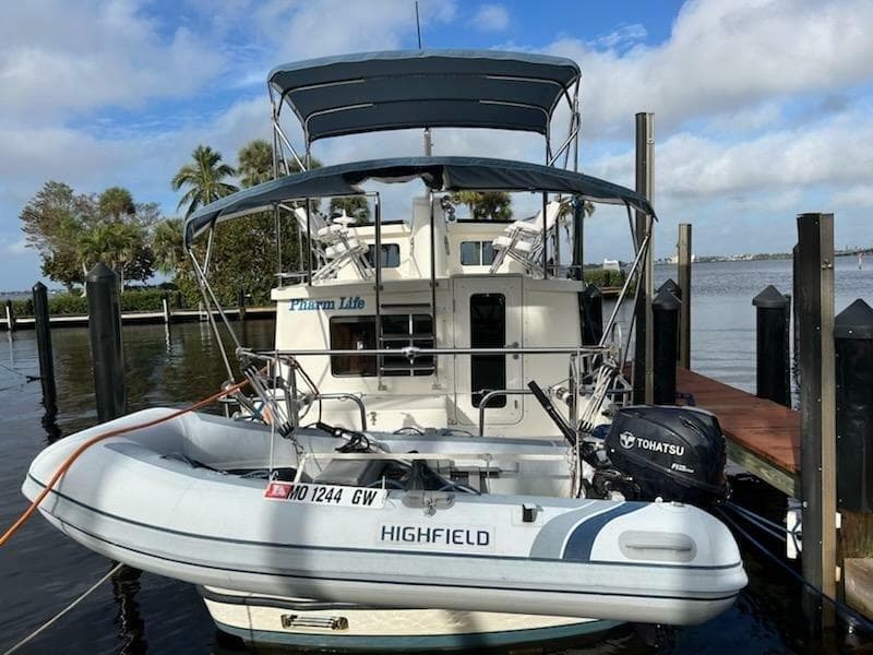 6 2013 Nordic Tug 5 Aft Of The Boat And 2022 Tender