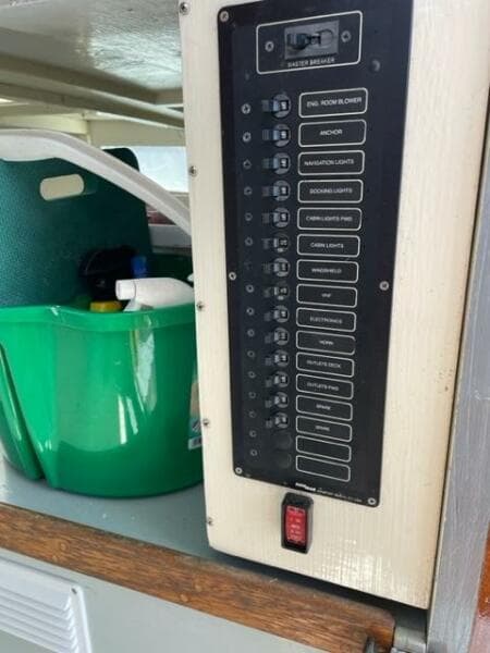 Moonshine updated electrical panel