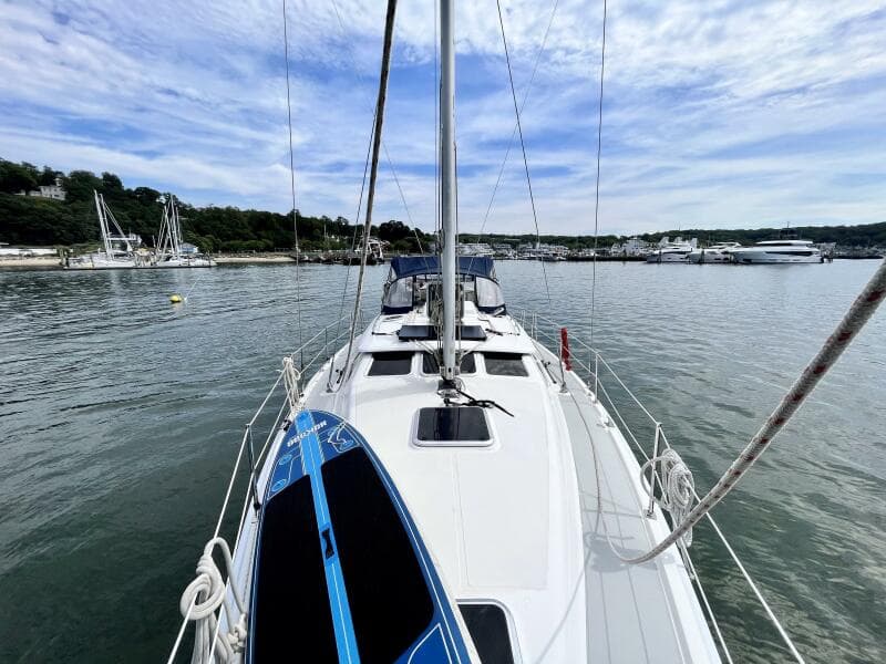 2008 Hunter 41 Deck Salon