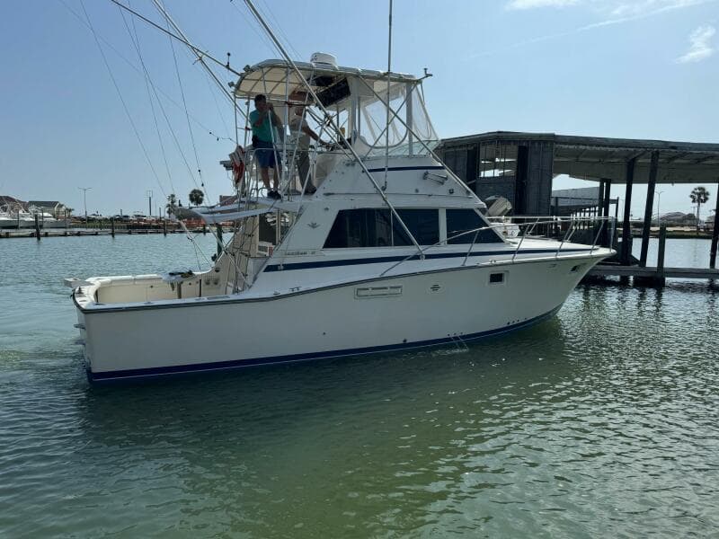 1983 Bertram 385 Convertible- Cast Off II- STBD