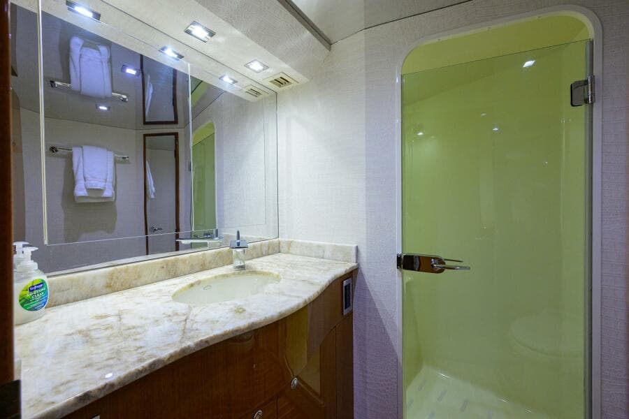 2004 Viking 65 Enclosed Bridge w/Tower