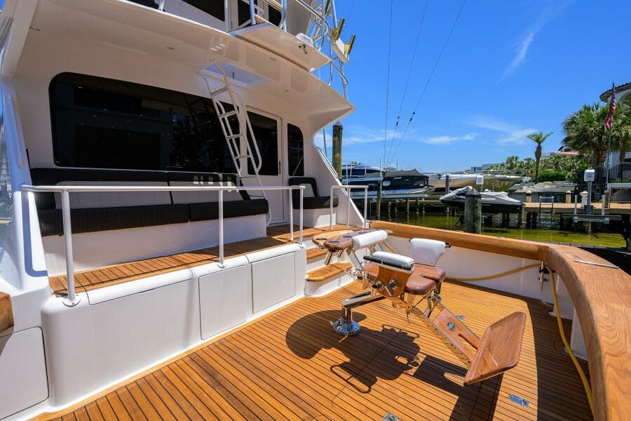 2004 Viking 65 Enclosed Bridge w/Tower