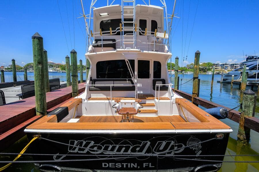 2004 Viking 65 Enclosed Bridge w/Tower