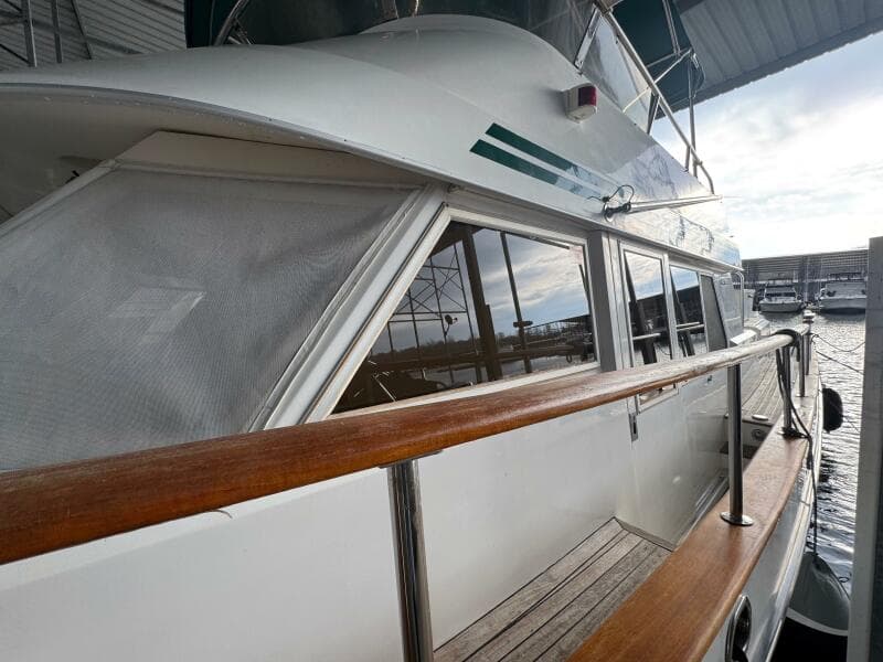 7 1991 Ocean Alexander 456 Knot Yet   Port Side