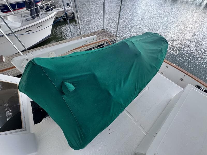 103 1991 Ocean Alexander 456 Knot Yet   Aft Deck Tender