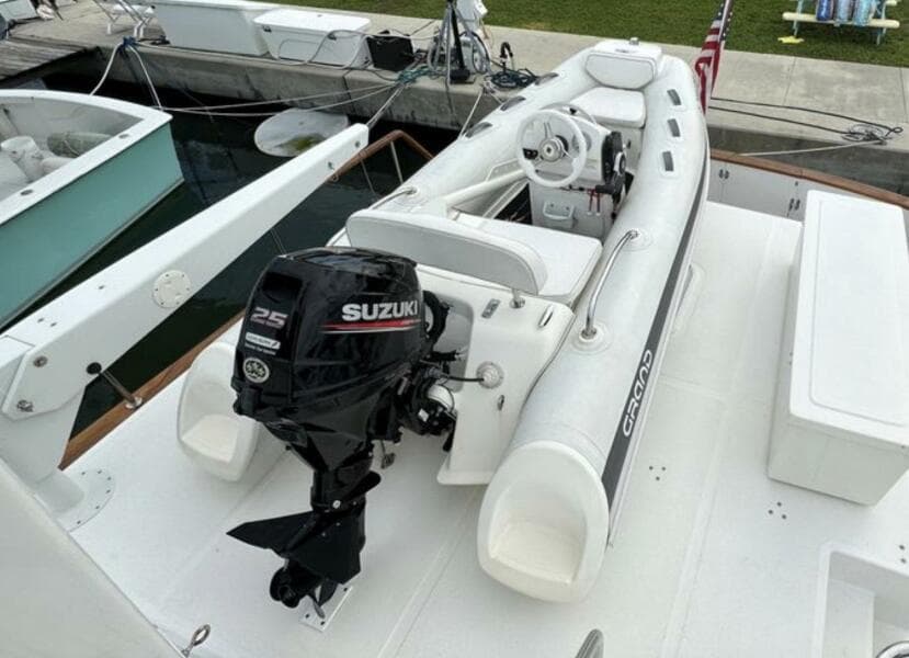 100 2018 10' Grand Marine FG RIB W:25HP Suzuki 4 Stroke Tender 2
