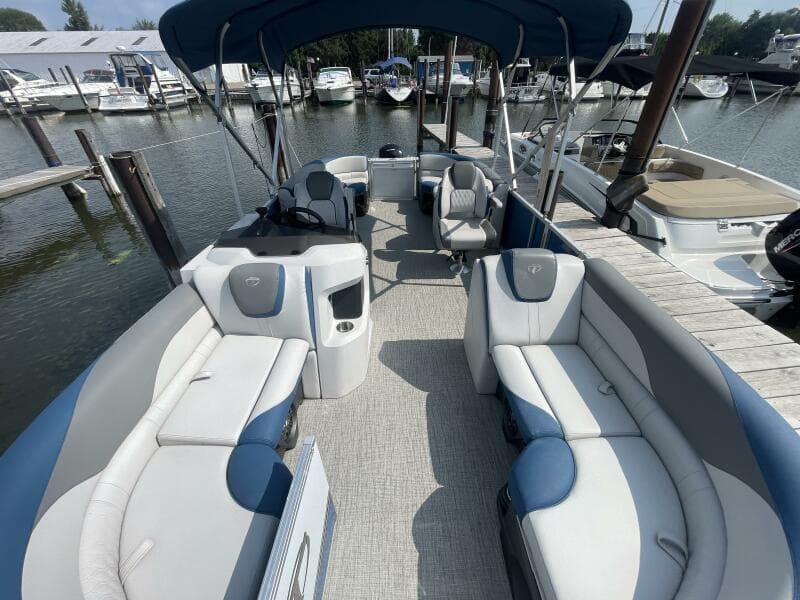 2023 Tahoe Pontoon LTZ 2385 Quad Lounger