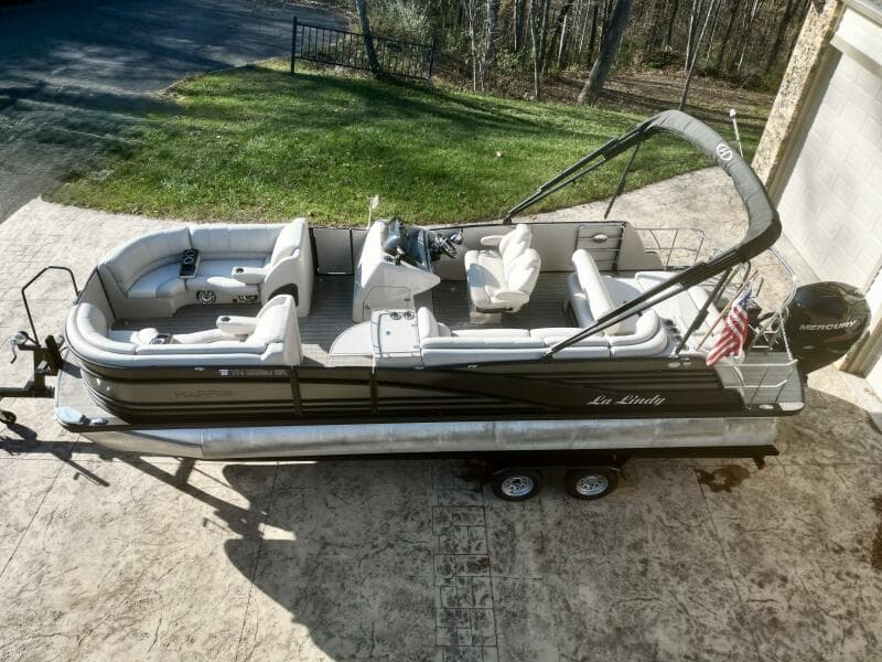 2016 Harris Grand Mariner 250 SLEC Tritoon