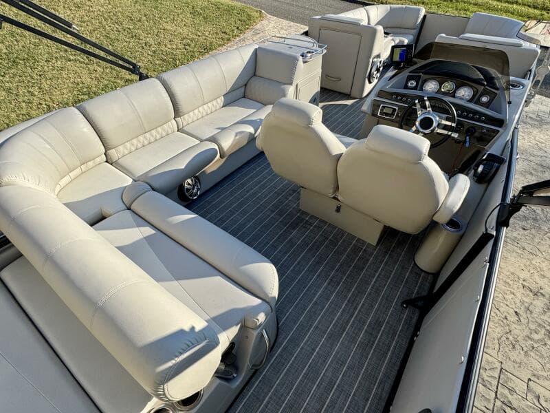 2016 Harris Grand Mariner 250 SLEC Tritoon