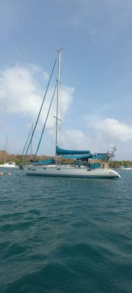 At Anchor With Shade Panels 