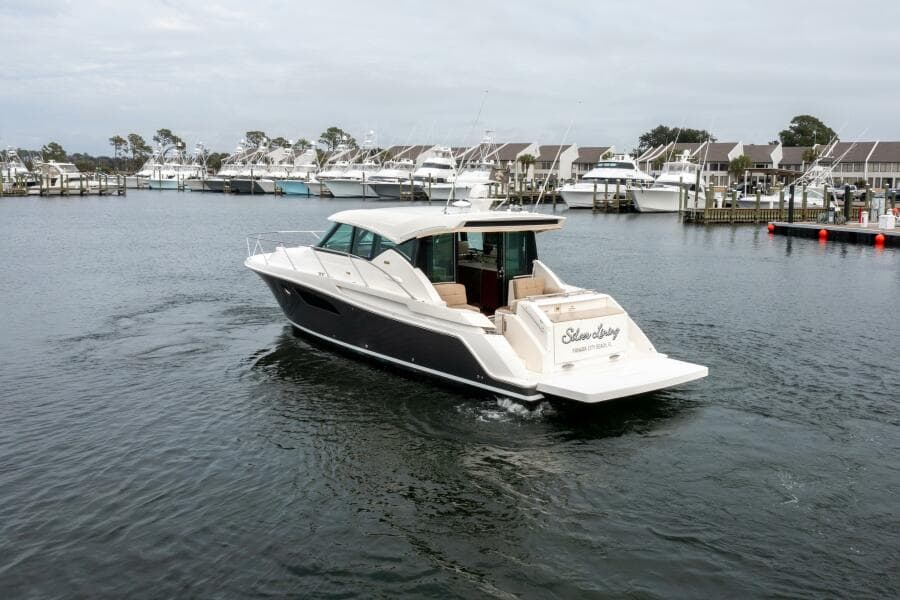 2015 Tiara Yachts 44 Coupe- SILVER LINING- Transom