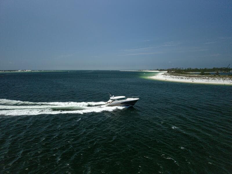 2015 Tiara Yachts 44 Coupe- SILVER LINING- Running 