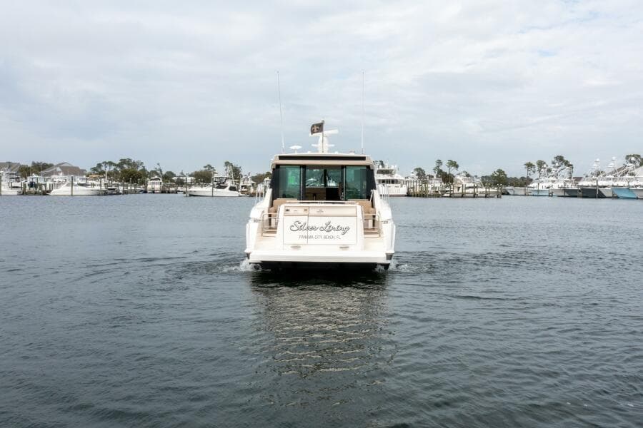 2015 Tiara Yachts 44 Coupe- SILVER LINING- Transom