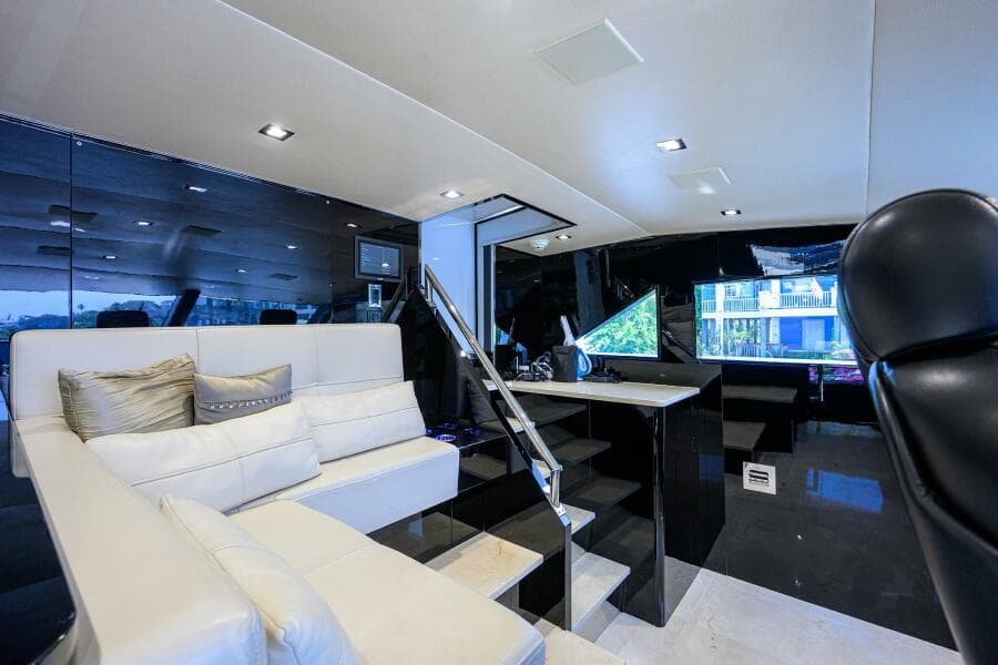 1997 Broward 108 Raised Pilothouse