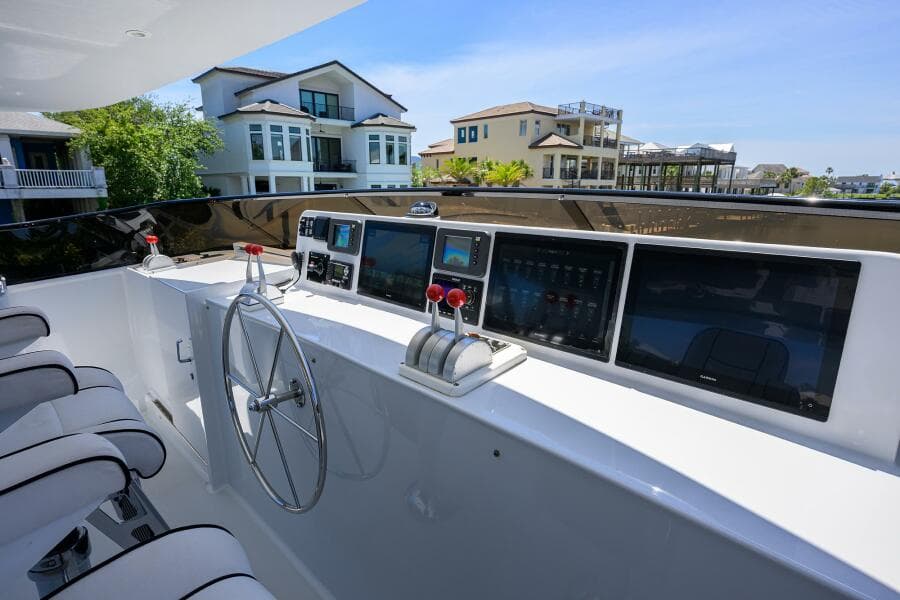 1997 Broward 108 Raised Pilothouse