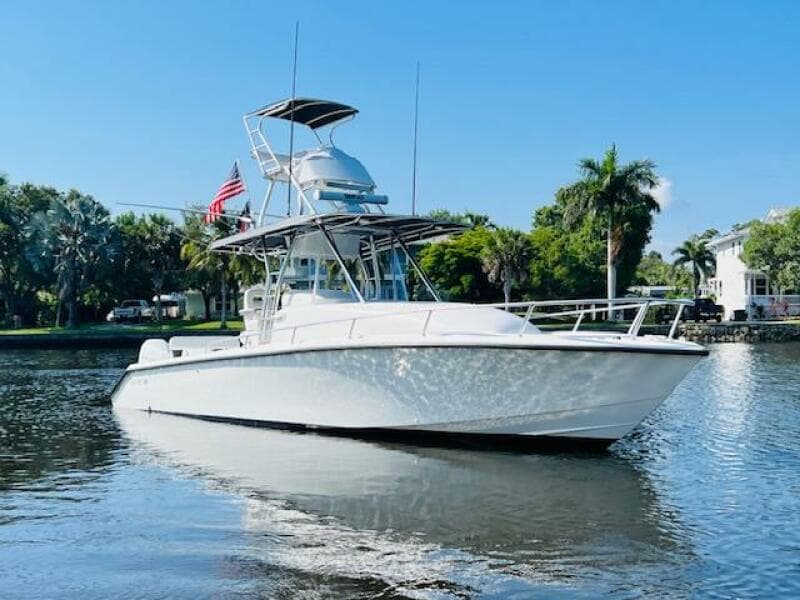 1999 Venture 34 Walkaround with Tower