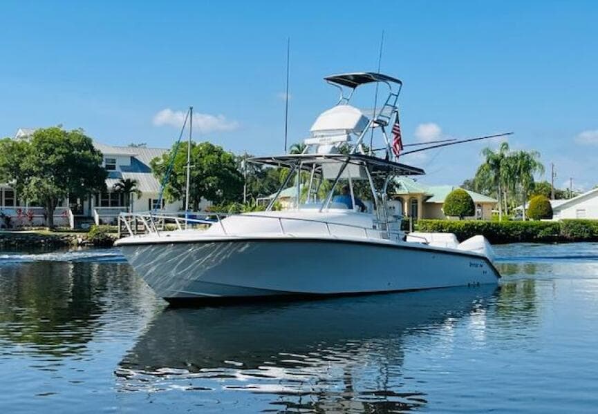 1999 Venture 34 Walkaround with Tower