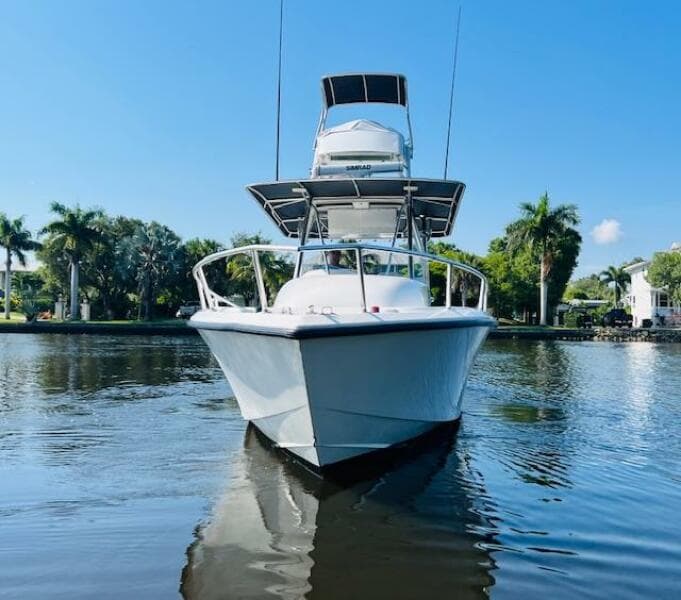 1999 Venture 34 Walkaround with Tower