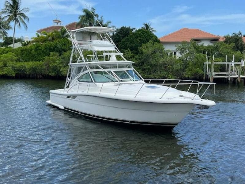 2003 Tiara Yachts 3800 Open cruising on a scenic waterway.