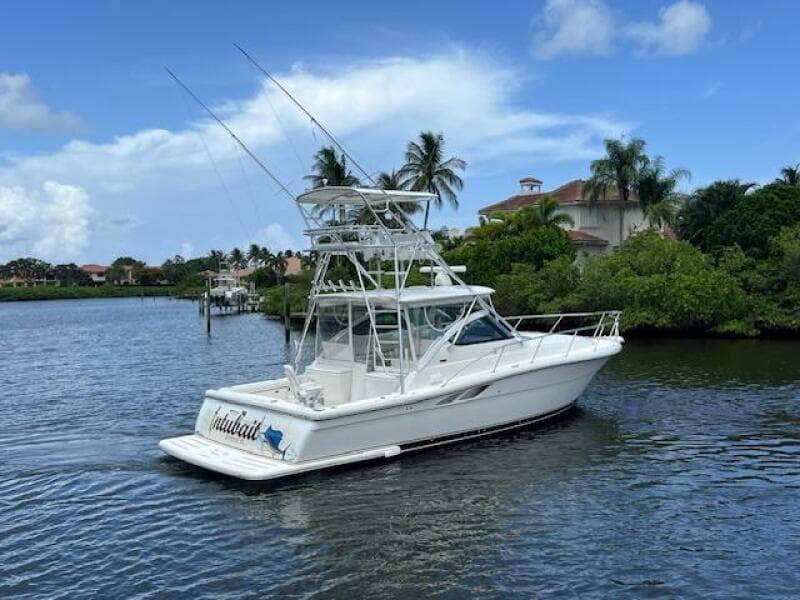 2003 Tiara Yachts 3800 Open cruising on a scenic waterway.