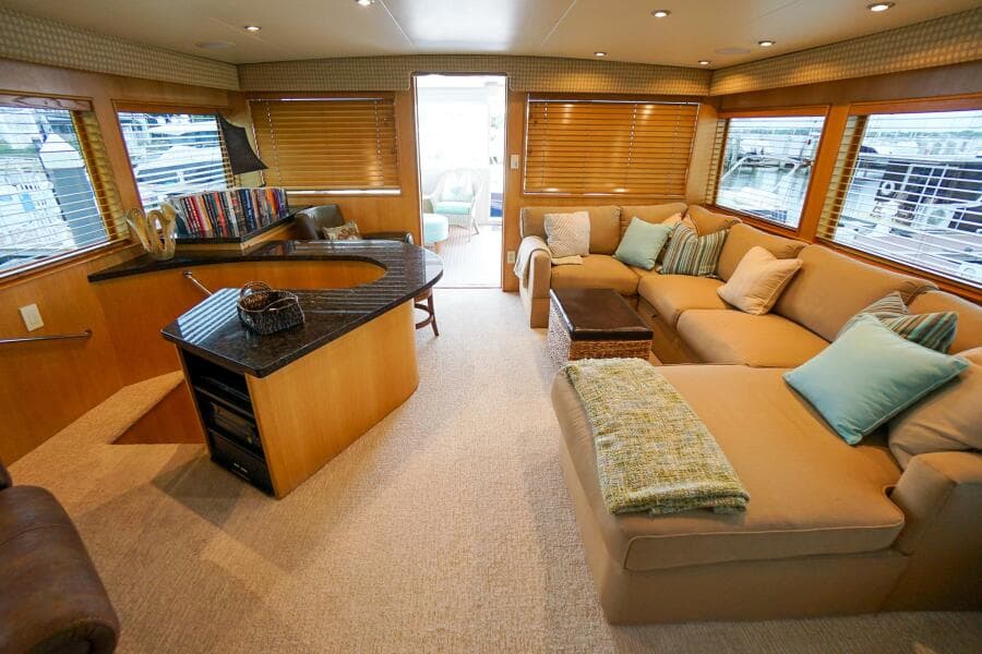 1989 Hatteras 80 Cockpit Motor Yacht