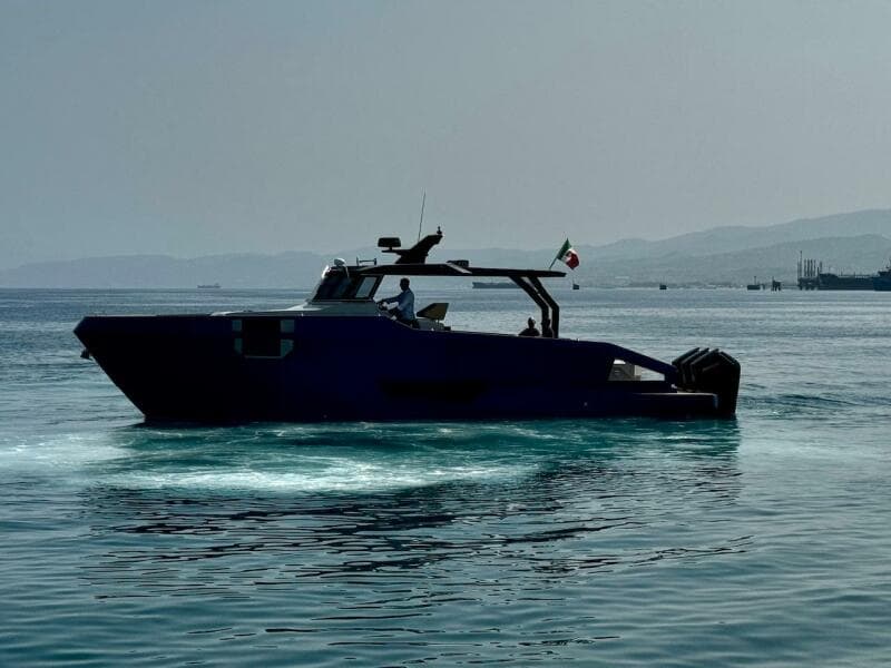 Aicon Audace 50 yacht cruising on calm waters, 2025 model.