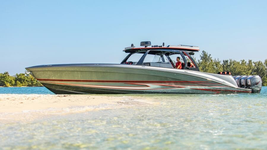 Starboard Profile at Beach