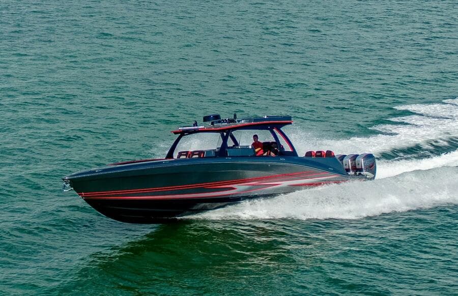 Starboard Side Running Shot