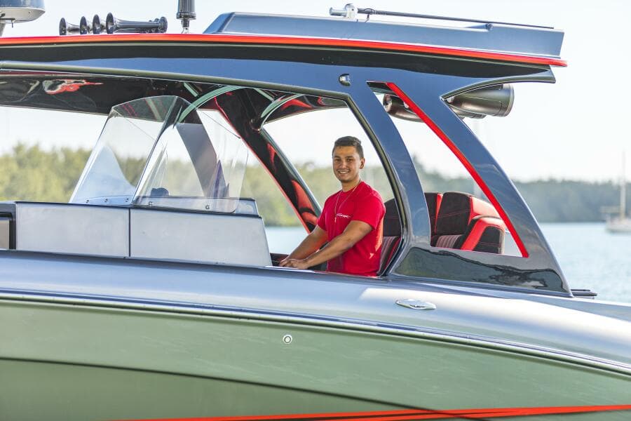 Helm Station with Captain