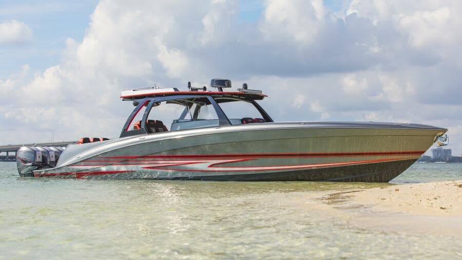 Starboard Profile at Sandbar