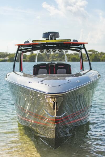 Port Stern Quarter at Speed