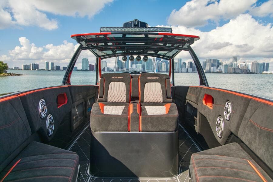 Cockpit Looking Forward