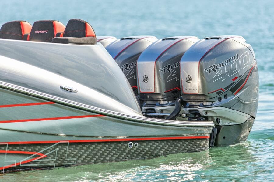 Hull Mid-Section Paint Detail