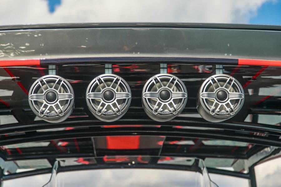 Windshield JL Audio Speakers