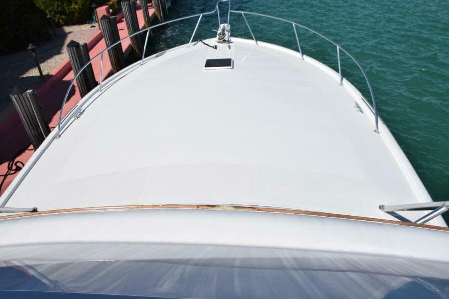 Foredeck View From Flybridge