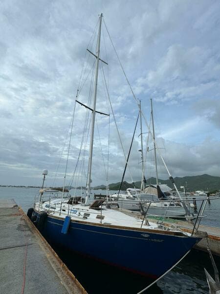Cheoy Lee 44 Sailboat Sint Maarten SXM Caribbean