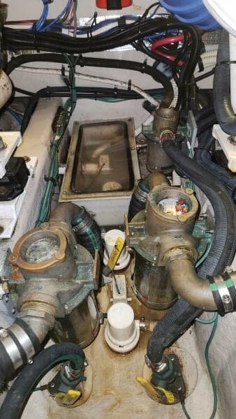 Engine Room Sea Strainers