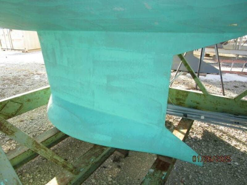 40' Blue Jacket keel1