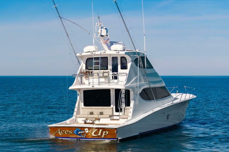 2008 Hatteras 64 Enclosed Bridge