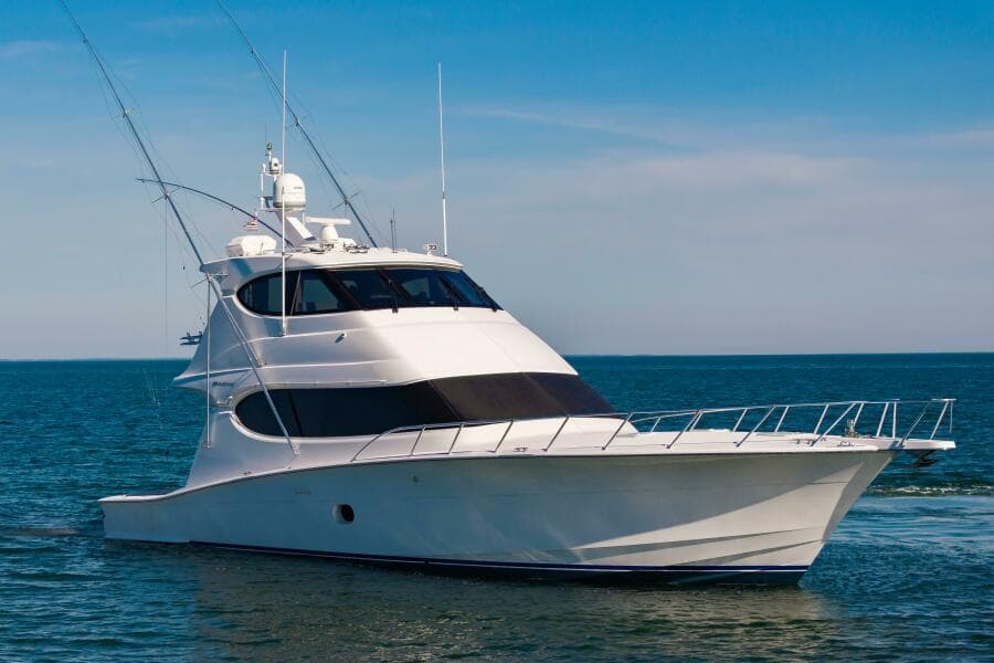 2008 Hatteras 64 Enclosed Bridge