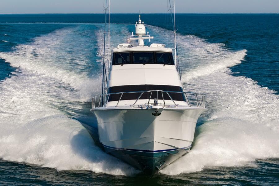 2008 Hatteras 64 Enclosed Bridge
