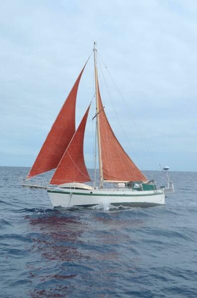 1982 Custom Tahiti Rover Steel Auxiliary Cutter