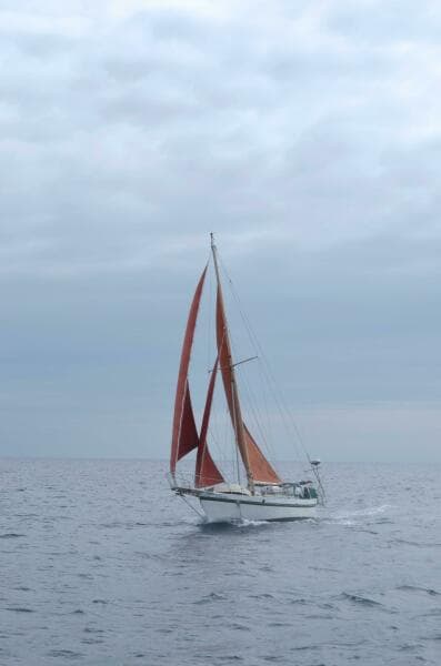 1982 Custom Tahiti Rover Steel Auxiliary Cutter