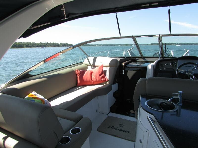 Cockpit looking port