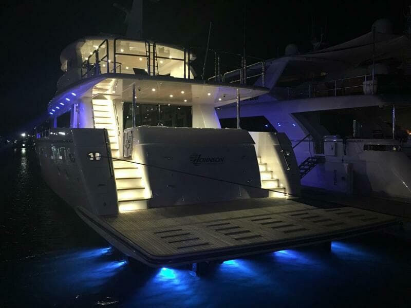 Stern At Night